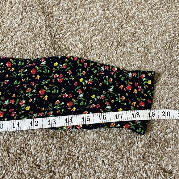 AFRM NEW Floral Print Puff Sleeve Crop Blouse M - Picture 11 of 11